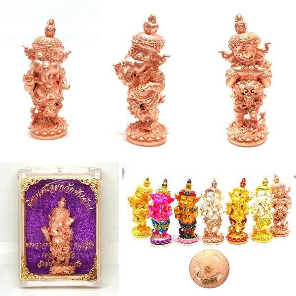Ganesha Amulet for Wealth - Premium Thai Charm for Prosperity