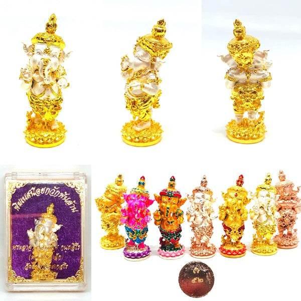 Ganesha Amulet for Wealth - Premium Thai Charm for Prosperity