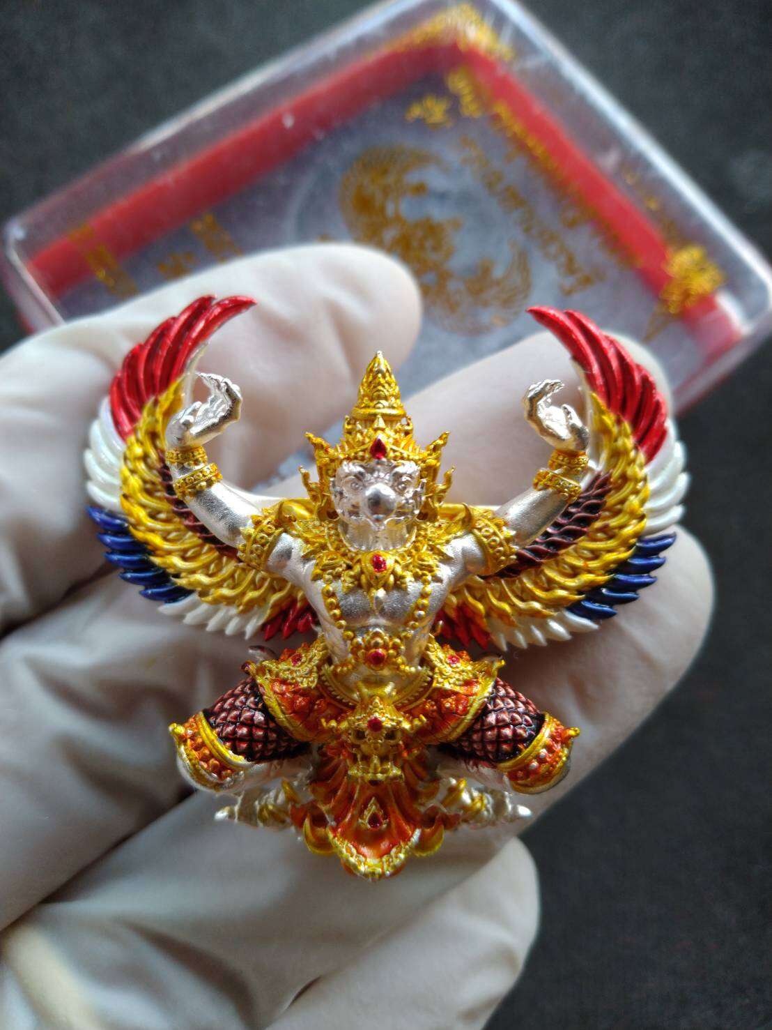 Garuda Phaya Krut Yok Tana Amulet - Authentic Thai Garuda Amulet for Ultimate Protection