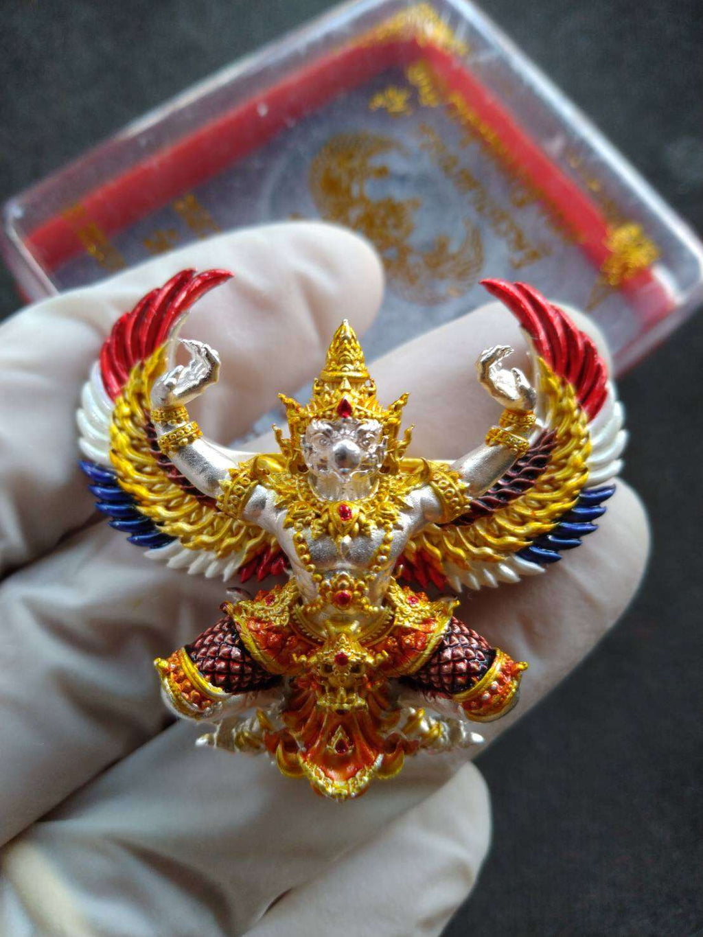 Garuda Phaya Krut Yok Tana Amulet - Authentic Thai Garuda Amulet for Ultimate Protection Default Title
