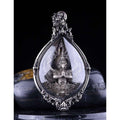 Garuda Silver Amulet for Wealth - Thai Protection Amulet for Prosperity Default Title