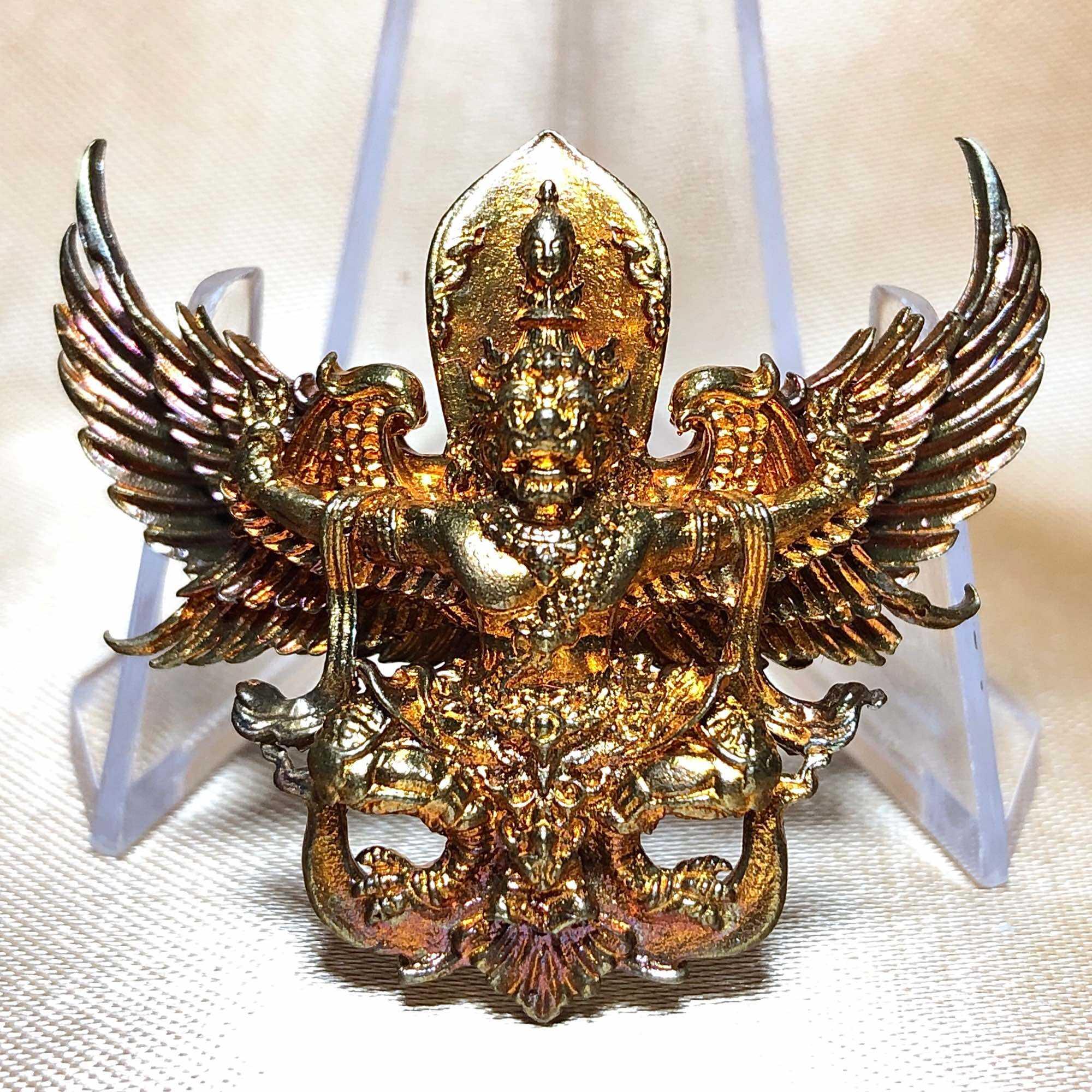 Garuda Tiger Hamsa Pendant for Spiritual Strength and Safety Default Title