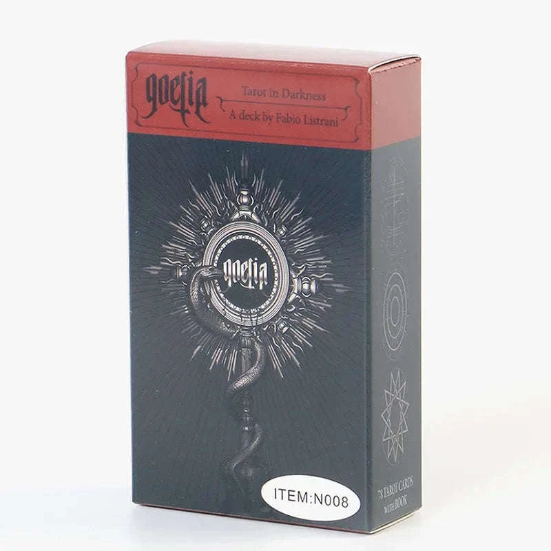 🌙 Goelia Tarot Deck – Mysterious 78 Cards for Spiritual Readings and Private Board Game Fun