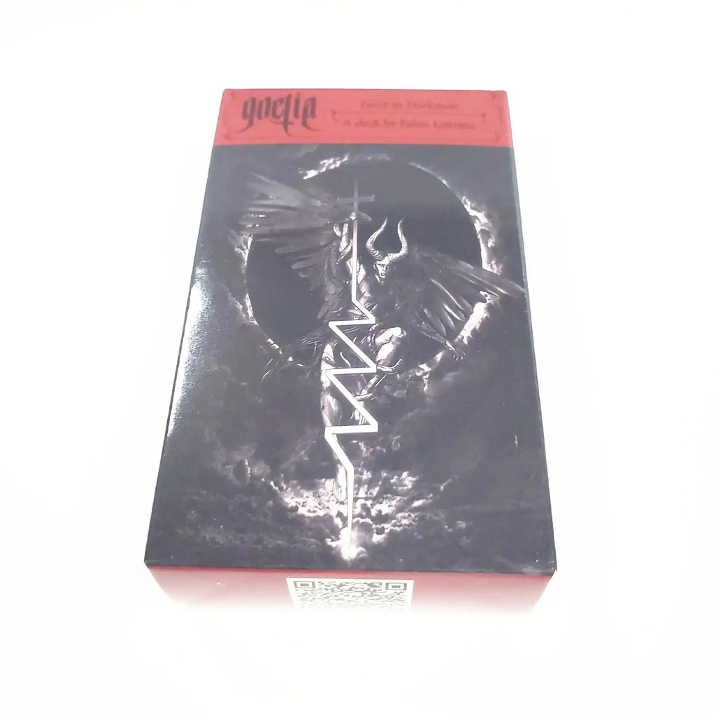 🌑Goetia Tarot in Darkness – Mysterious 78-Card Deck Featuring Lesser Key of Solomon Demons with Modern Psychological Interpretation