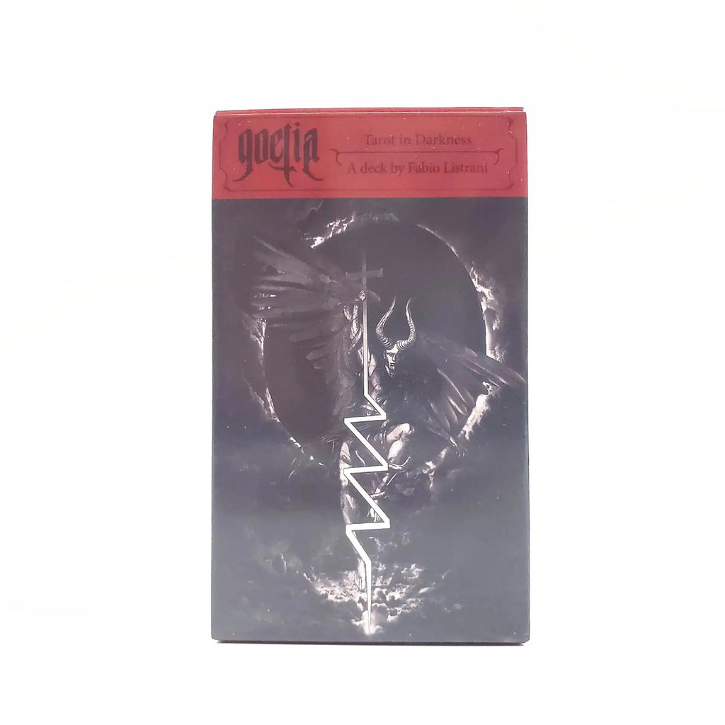🌑Goetia Tarot in Darkness – Mysterious 78-Card Deck Featuring Lesser Key of Solomon Demons with Modern Psychological Interpretation