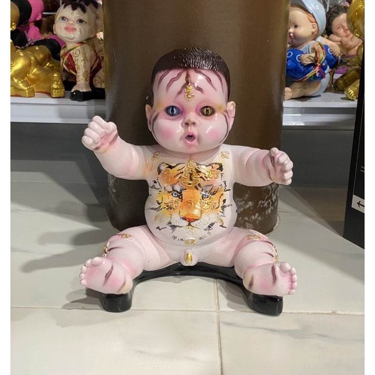 Golden Kumara Wealth Amulet Figurine One-Sake.com ฟ้า / M ดำ / M ขาว / M ดำ / M-ขาว / M-ฟ้า / M-