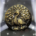 Golden Peacock Amulet - Authentic Thai Home Blessing for Prosperity Default Title