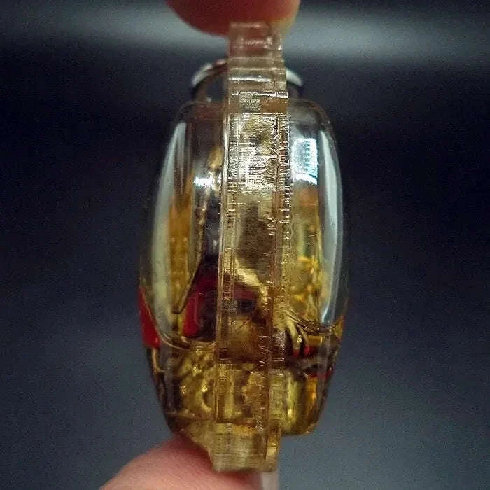 🌓 “Grandmaster Kai Kaeo” – Large Mystic Alloy Oil‑Sealed Amulet by Ajarn Nan Khong (Khongsak), Lanna Sorcery Lineage for Success, Protection & Hidden Fortune