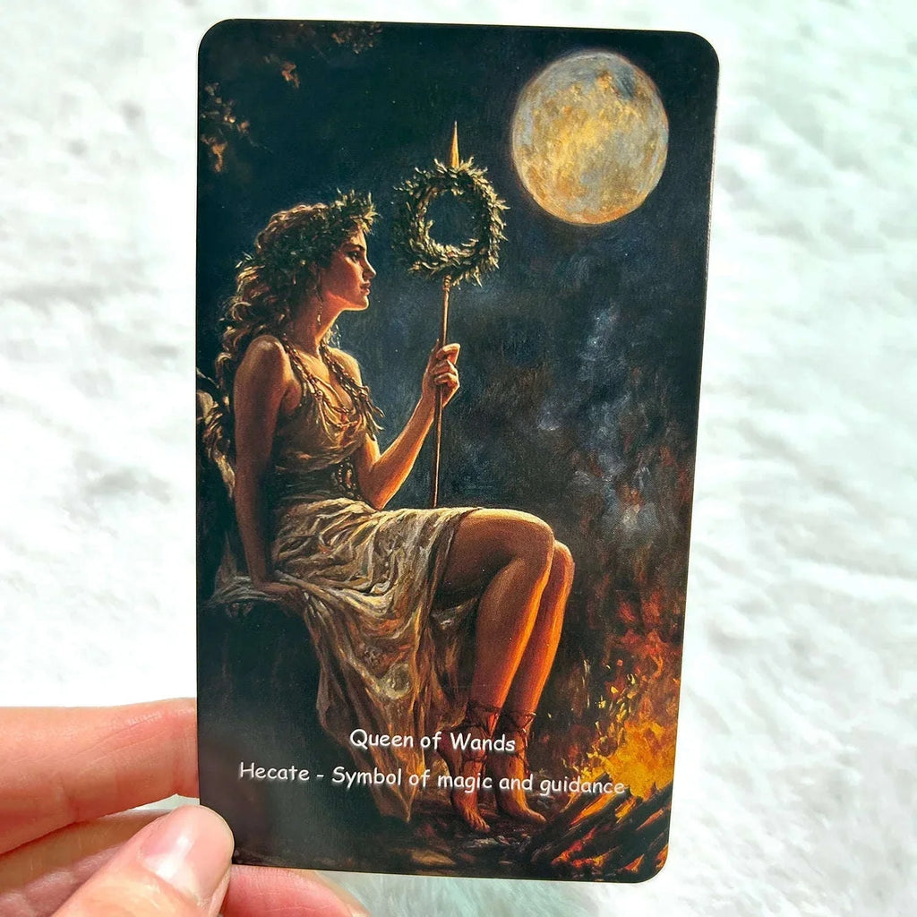 🏺 Greek Mythology Tarot Deck – 78 Cards (70x120mm) | Classic Divination & Rune Board Game with Innovative Illustrations