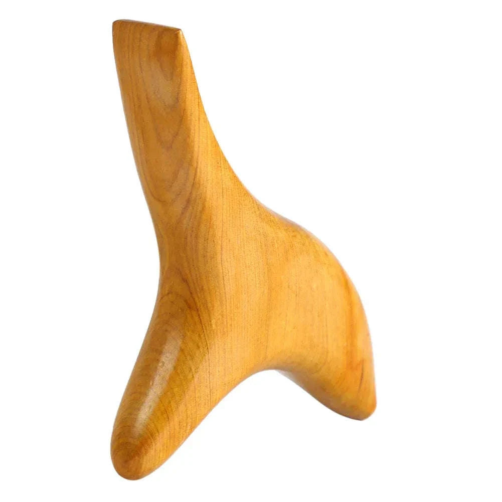 Gua Sha Massager 5 Styles Vietnam Fragrant Wood Body & Foot Reflexology Acupuncture Thai Massager Roller Therapy﻿ Type 2