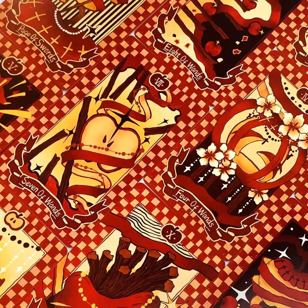 Halloween Tarot Cards – Spooky 78-Card Deck for Family Fun, Divination, and Festive Gift Giving