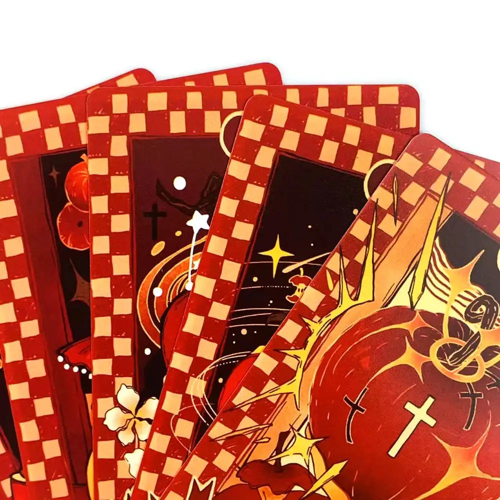 Halloween Tarot Cards – Spooky 78-Card Deck for Family Fun, Divination, and Festive Gift Giving