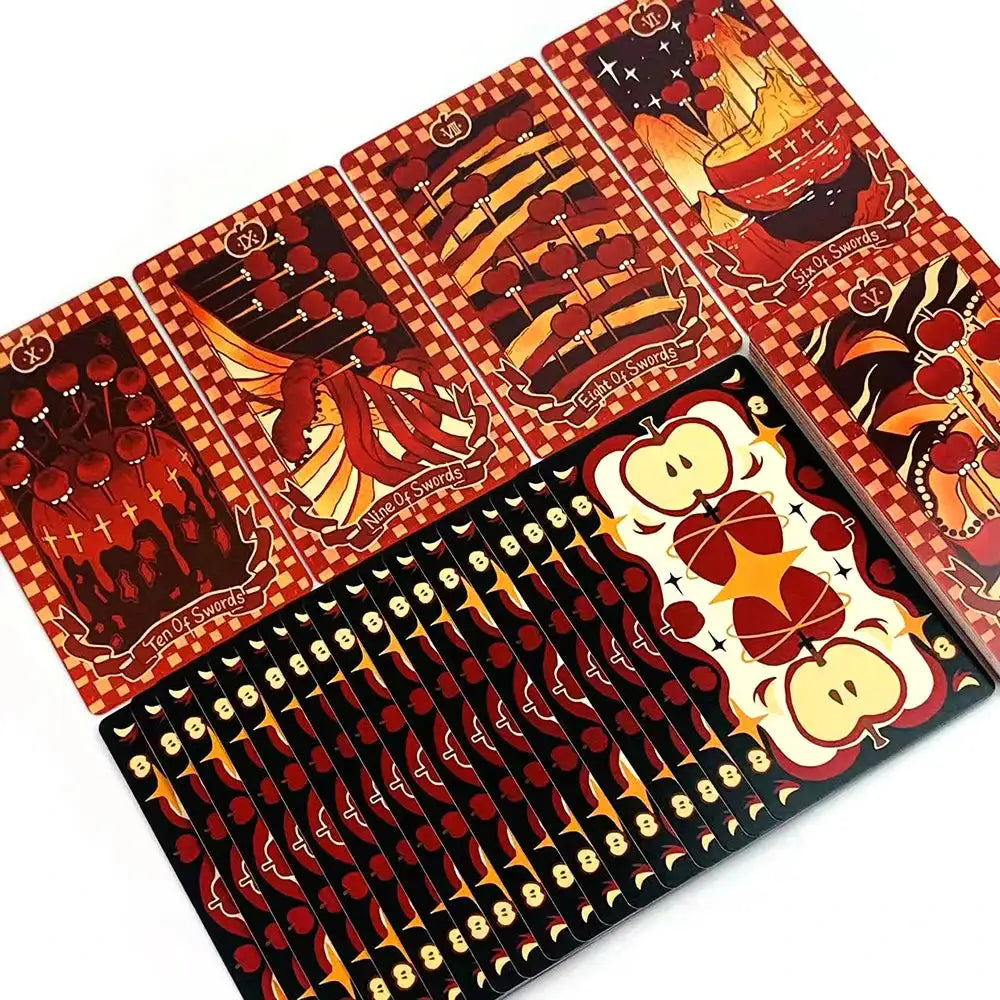 Halloween Tarot Cards – Spooky 78-Card Deck for Family Fun, Divination, and Festive Gift Giving