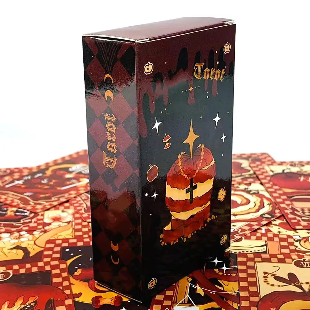 Halloween Tarot Cards – Spooky 78-Card Deck for Family Fun, Divination, and Festive Gift Giving