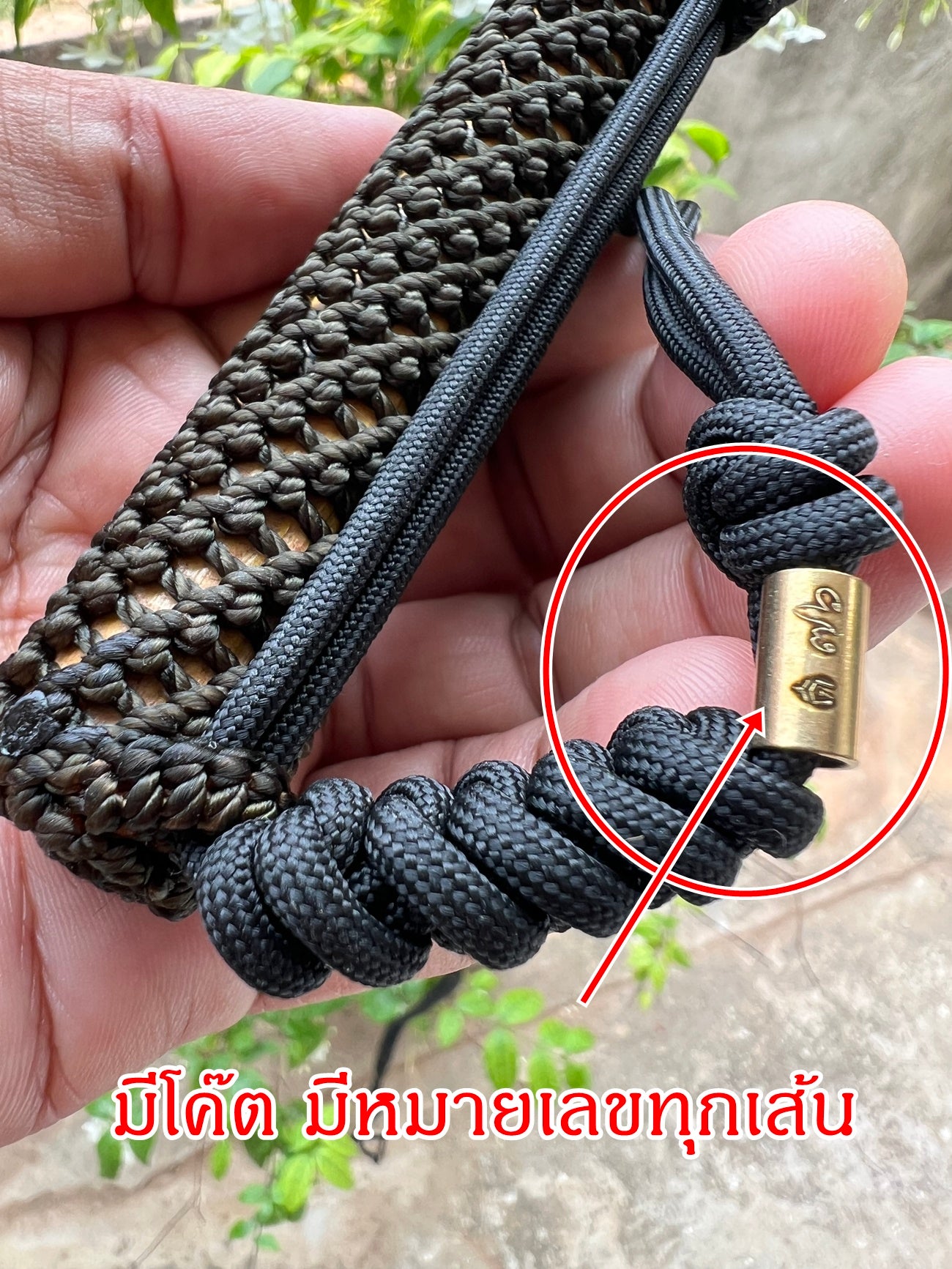 Ultra-Rare Hand-Inscribed Bamboo Takrut for Spiritual Protection