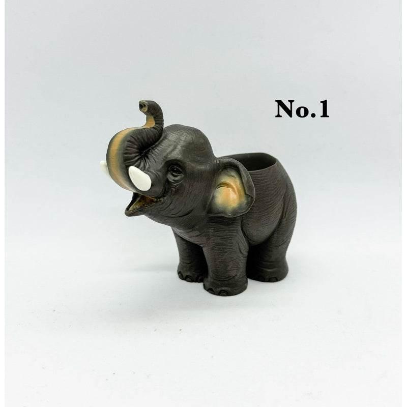 Handcrafted Resin Elephant Decor Egg Holder - Unique Home Accent for Stylish Interiors
