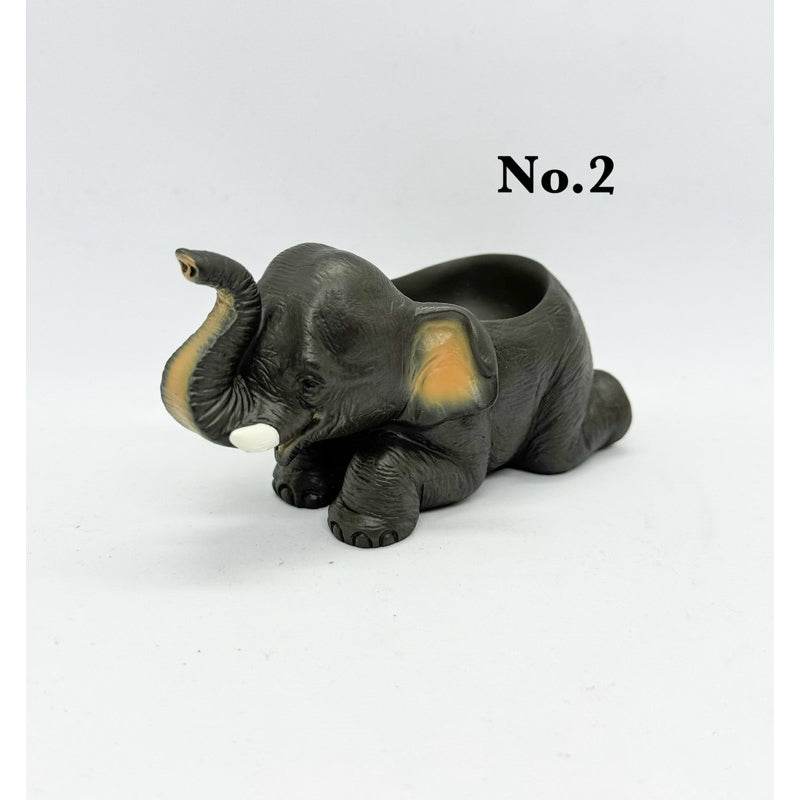 Handcrafted Resin Elephant Decor Egg Holder - Unique Home Accent for Stylish Interiors