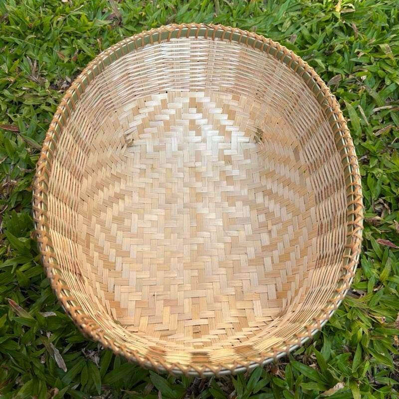 Handmade Thai Bamboo Basket for Authentic Storage Solutions