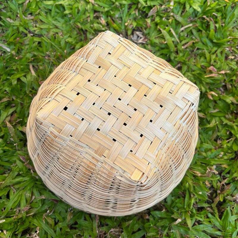 Handmade Thai Bamboo Basket for Authentic Storage Solutions