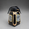 Handmade Thai Bamboo Rice Box - Thai Kratip Khao Storage Jar for Rice and Grains B28