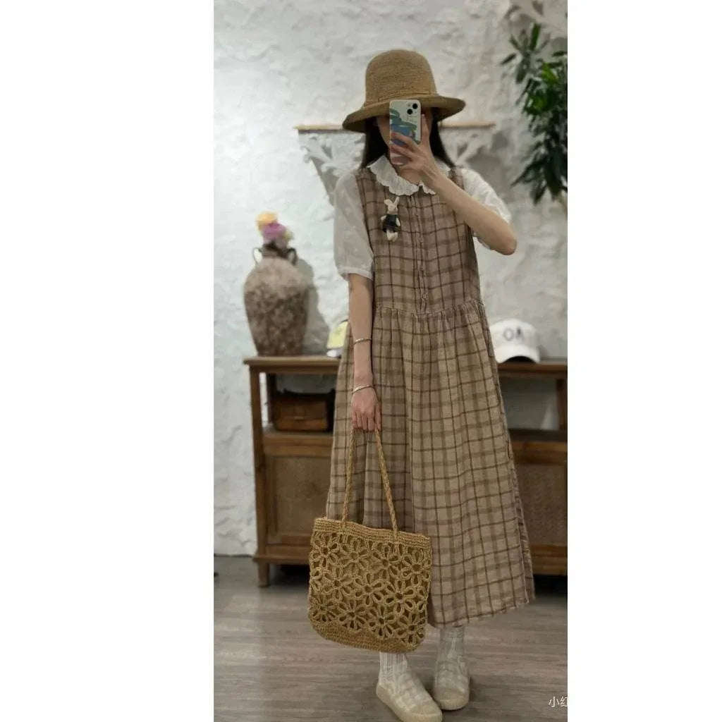 Handwoven Floral Mini Tote Bag for Women - Stylish Cotton Rope Shoulder Bag with Natural Materials | 30cm Craftsmanship Design