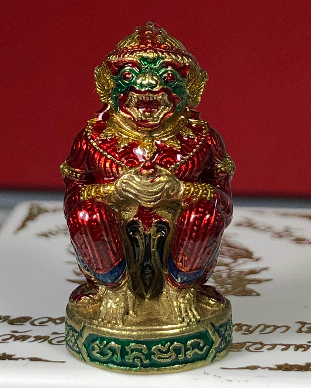 Authentic Hanuman Amulet for Protection | Hanuman Maha Prap Chin Banchorn Amulet