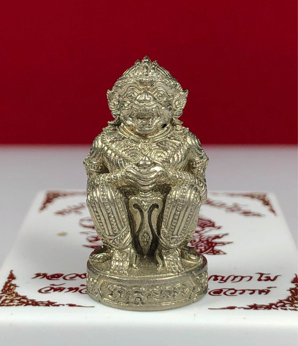 Authentic Hanuman Amulet for Protection | Hanuman Maha Prap Chin Banchorn Amulet อัลปาก้า