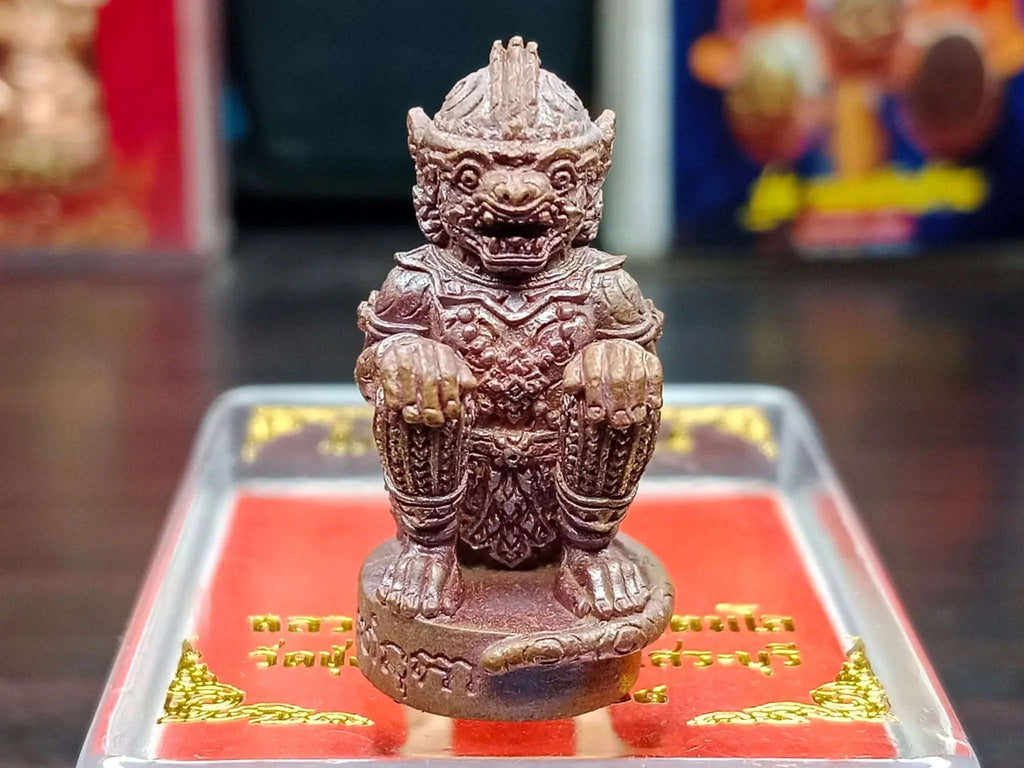 🎯 Hanuman First Edition Amulet – Supreme Power and Prosperity by Luang Pho Jak, Wat Chung, Saraburi