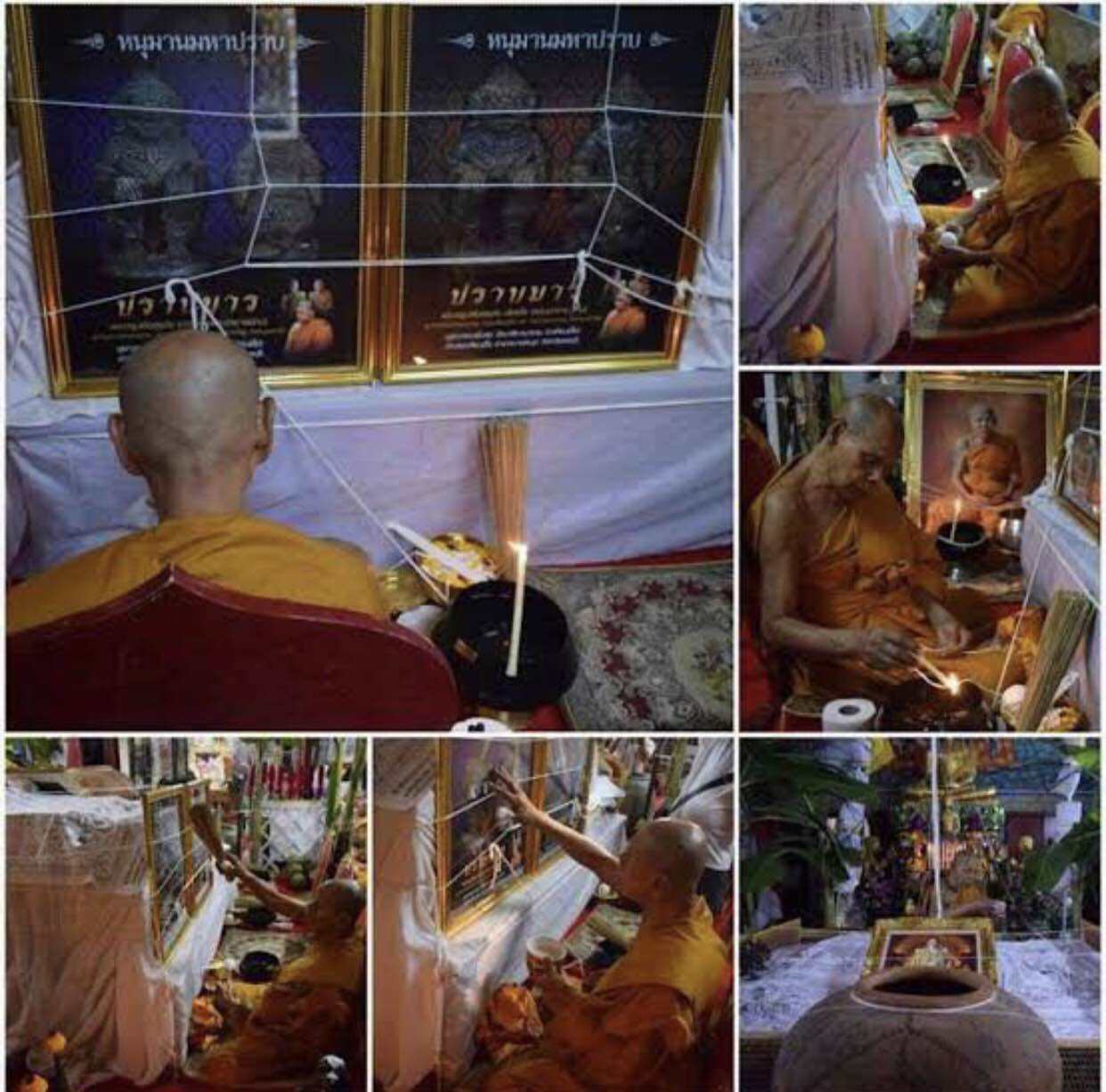 Hanuman Amulet Gold Figurine - Thai Ornament for Protection and Prosperity