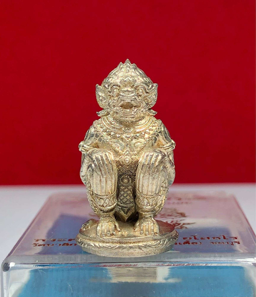 Hanuman Amulet Gold Figurine - Thai Ornament for Protection and Prosperity Default Title