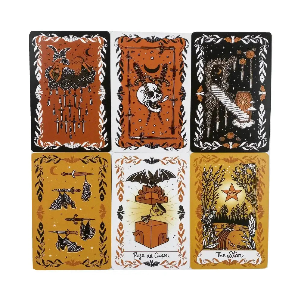 🎃 Happy Divination Deck Tarot for Halloween – English Version Oracle Board Game for Parties