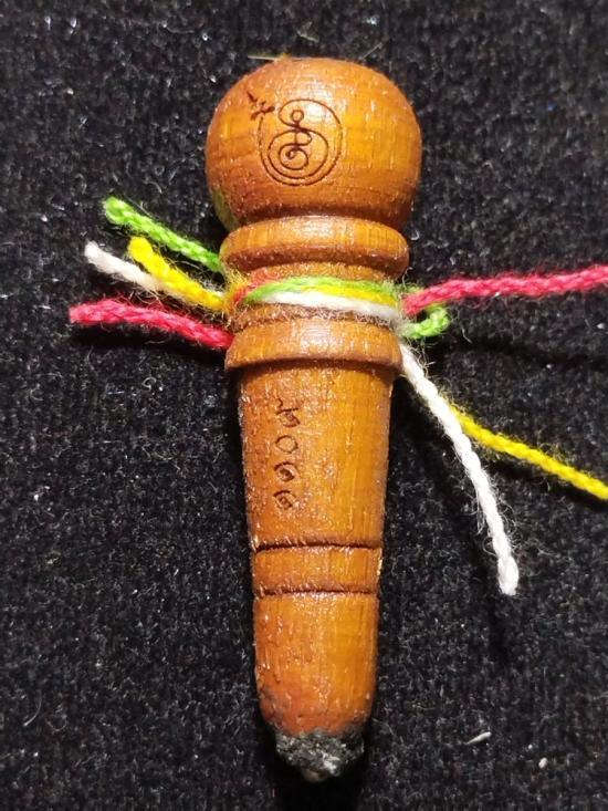 🌟 Harness Supreme Spiritual Protection, Blessings & Metaphysical Power with This Mai Khru Mongkhon Maha Wet Authentic Thai Wood Amulet