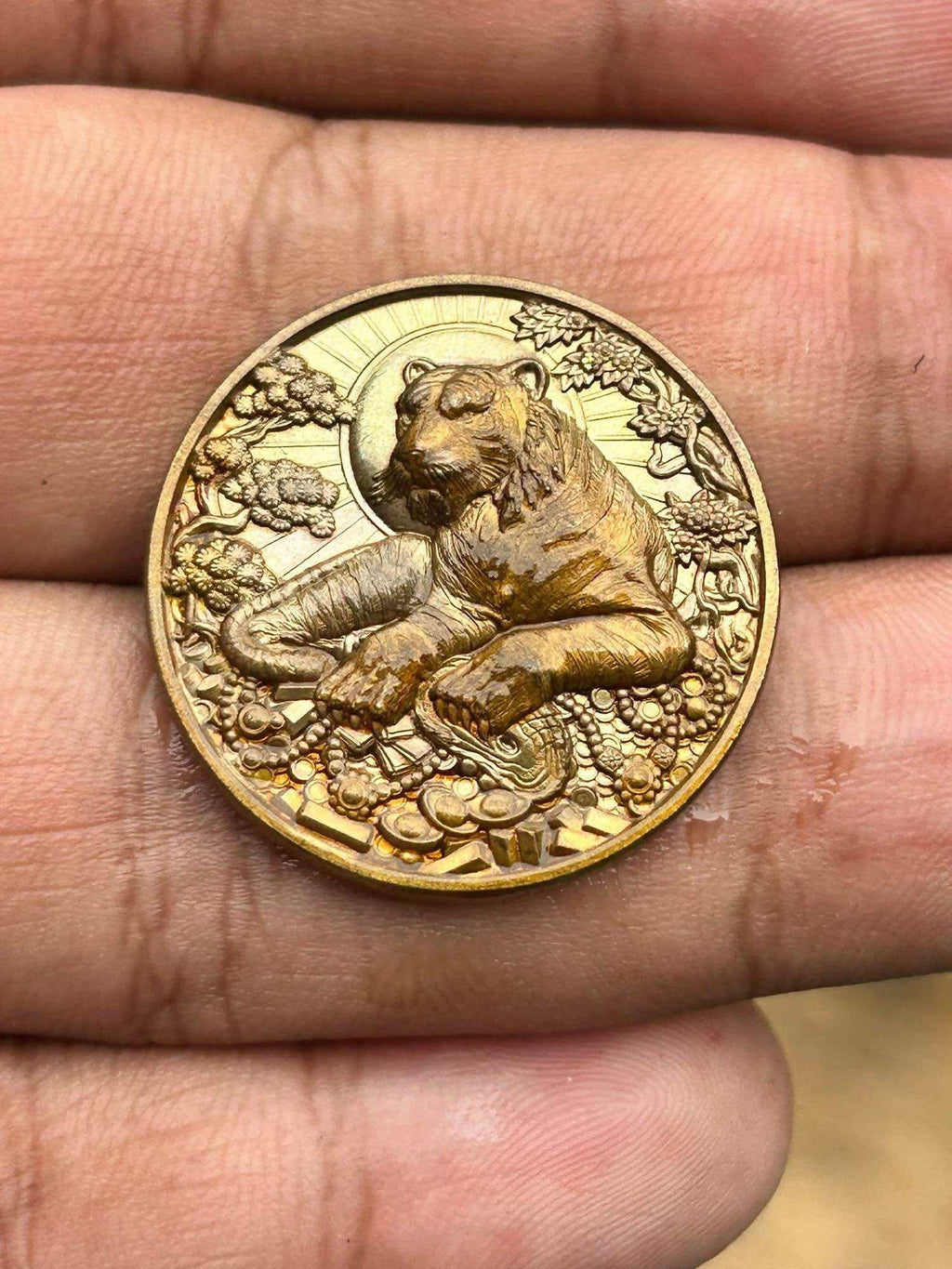 ⚡ Harness the Power of Prosperity with the Suea Son Kin รุ่นรวยทรัพย์ 68﻿ – Infused with Tiger Oil Blessings by Ajarn Prasoot! ⚡