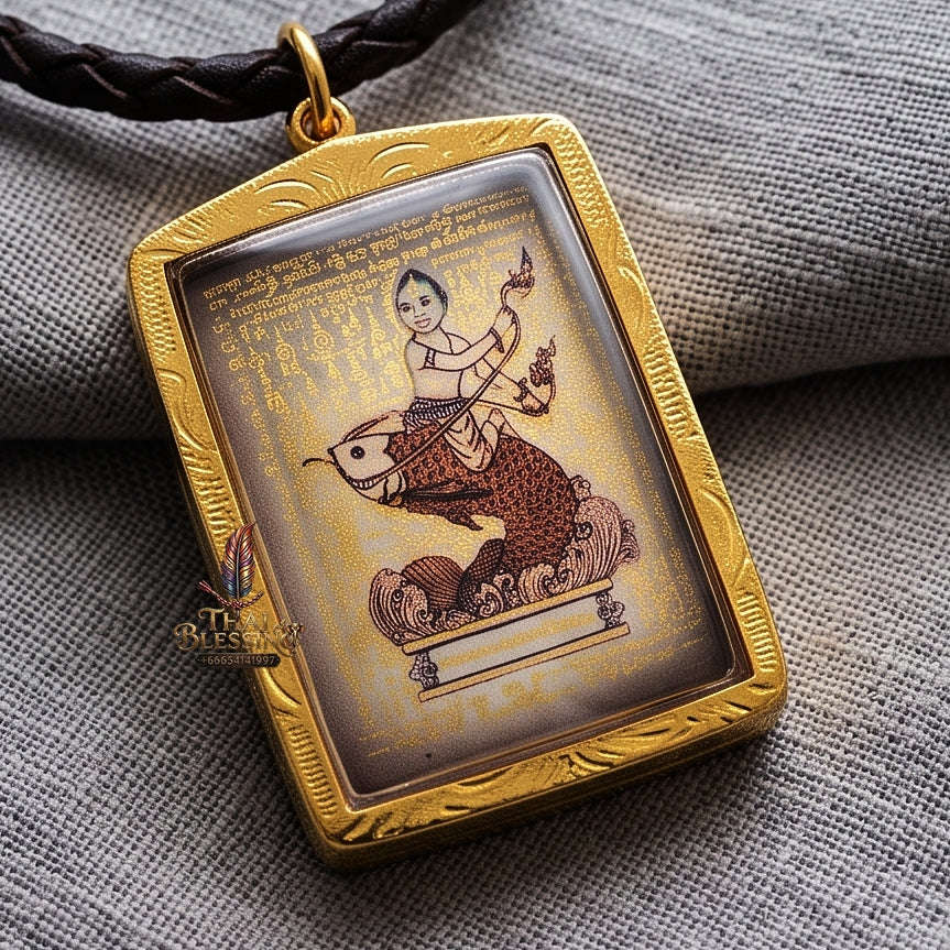 High-Conversion Wealth & Charismatic Attraction Catalyst Locket Kumanthong Edition Phongphraikuman & Sacred Wealth Powders Phra Achan Supphasit Thai Blessing Co By RURUECHA