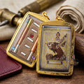 High-Conversion Wealth & Charismatic Attraction Catalyst Locket Kumanthong Special-Embedded Edition Phongphraikuman & Sacred Wealth Powders Phra Achan Supphasit Thai Blessing Co By RURUECHA