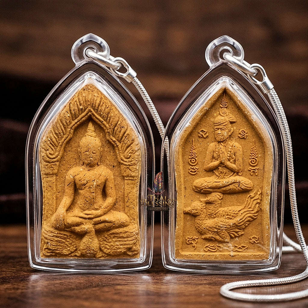 High-Conversion Wealth & Charismatic Attraction Catalyst Sacred Khun Phaen Hong Ron (Soaring Golden Swan) Thai Blessing Co By RURUECHA
