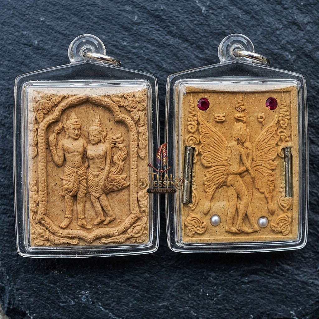 High-Conversion Wealth & Charismatic Attraction Catalyst Sacred Phet Phayathorn Sacred Seduction Herb Powder Edition Luang Pu In Wat Nong Mek Surin 2015 Thai Amulet Collectible Thai Blessing Co By RURUECHA