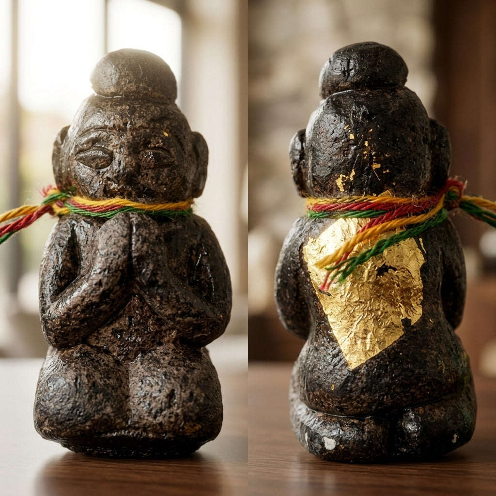 ✨ High-Vibe Sacred Black Khluk Rak Kuman Vate Wealth & Protection Amulet (Ajarn Plian, B.E. 2561) for Unstoppable Cash Flow & Business Mastery Thai Blessing Co By RURUECHA