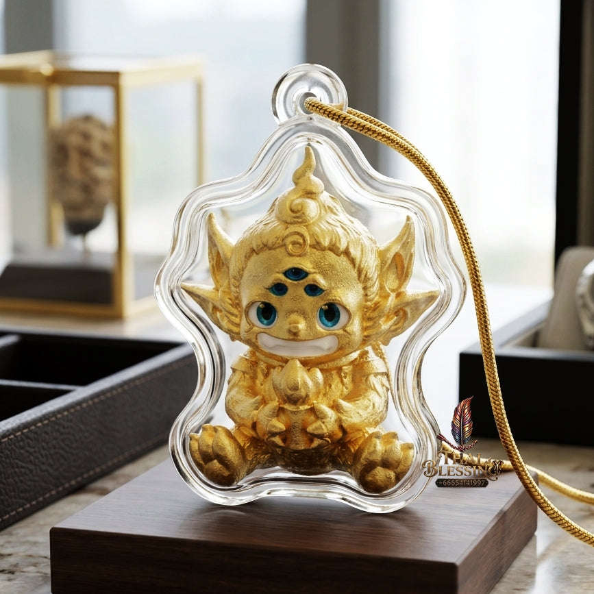 ✨ High-Vibe Sacred Lanna Fa Pratan Si Hu Ha Ta Wealth & Prosperity Amulet (Samrit Bronze Edition, B.E. 2569) for Ultimate Financial Transformation & Miracle Luck Thai Blessing Co By RURUECHA