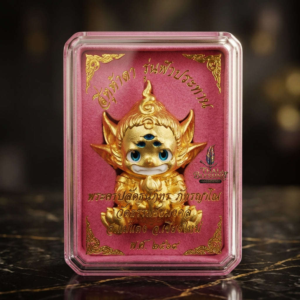 ✨ High-Vibe Sacred Lanna Fa Pratan Si Hu Ha Ta Wealth & Prosperity Amulet (Samrit Bronze Edition, B.E. 2569) for Ultimate Financial Transformation & Miracle Luck Thai Blessing Co By RURUECHA
