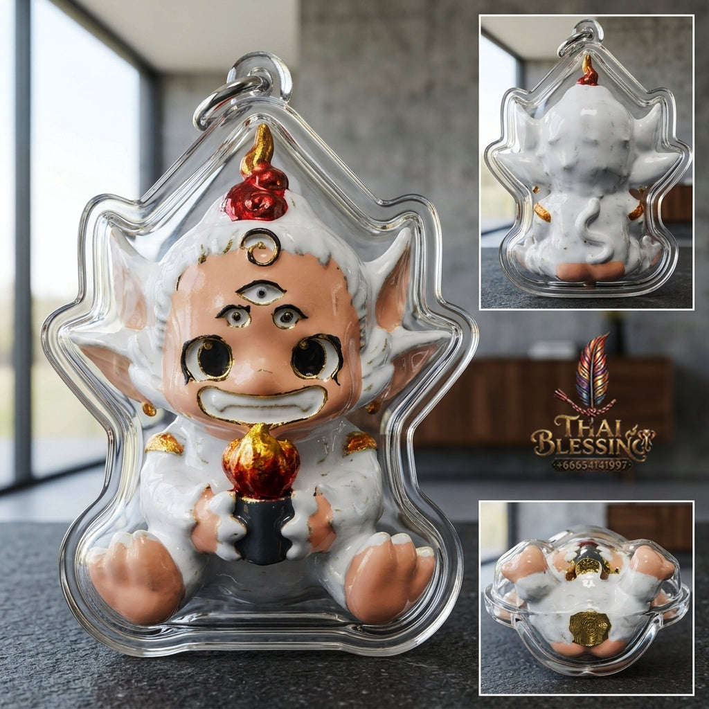 ✨ High-Vibe Sacred Lanna Si Hu Ha Ta Wealth & Windfall Amulet (Samrit Enamel Edition, B.E. 2569) for Ultimate Financial Transformation & Miracle Luck Thai Blessing Co By RURUECHA
