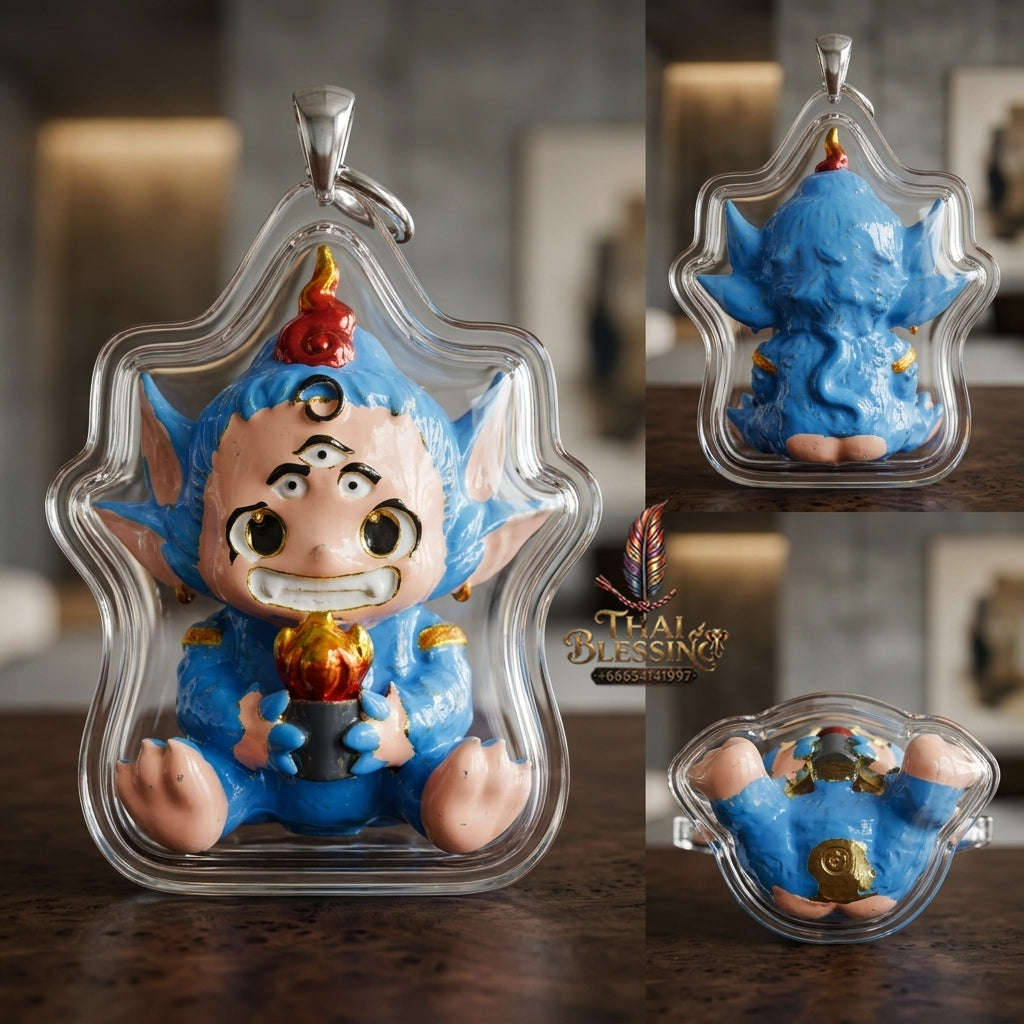 ✨ High-Vibe Sacred Lanna Si Hu Ha Ta Wealth & Windfall Amulet (Samrit Enamel Edition, B.E. 2569) for Ultimate Financial Transformation & Miracle Luck Thai Blessing Co By RURUECHA