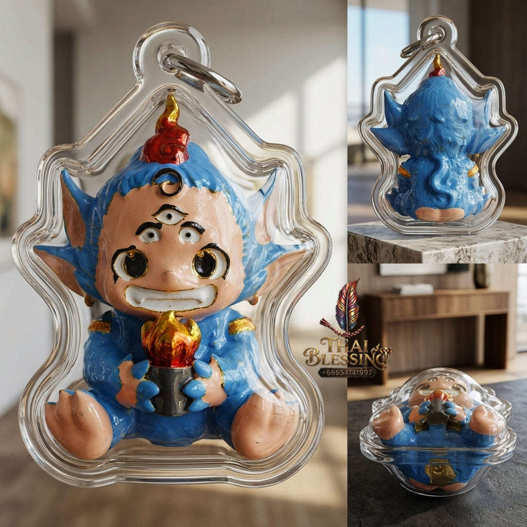 ✨ High-Vibe Sacred Lanna Si Hu Ha Ta Wealth & Windfall Amulet (Samrit Enamel Edition, B.E. 2569) for Ultimate Financial Transformation & Miracle Luck Thai Blessing Co By RURUECHA