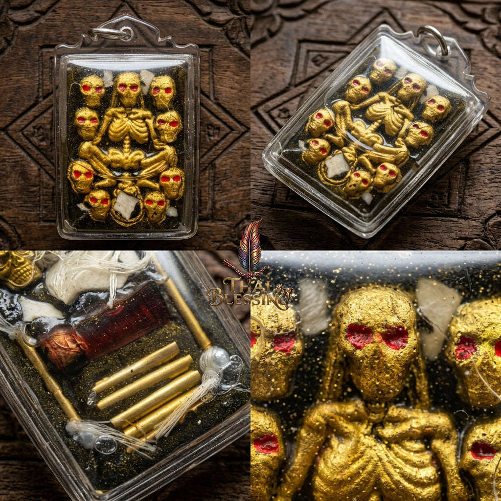 🔱 Hong Phrai Pan Thong (Ong Khru Masterpiece Edition Sealed in Magic Oil): The Sovereign Phantom Sentinel & Ultimate Attraction Engine – The High-Octane Metaphysical Guardian for Rapid Wealth, Hypnotic Charm & Total Shielding!