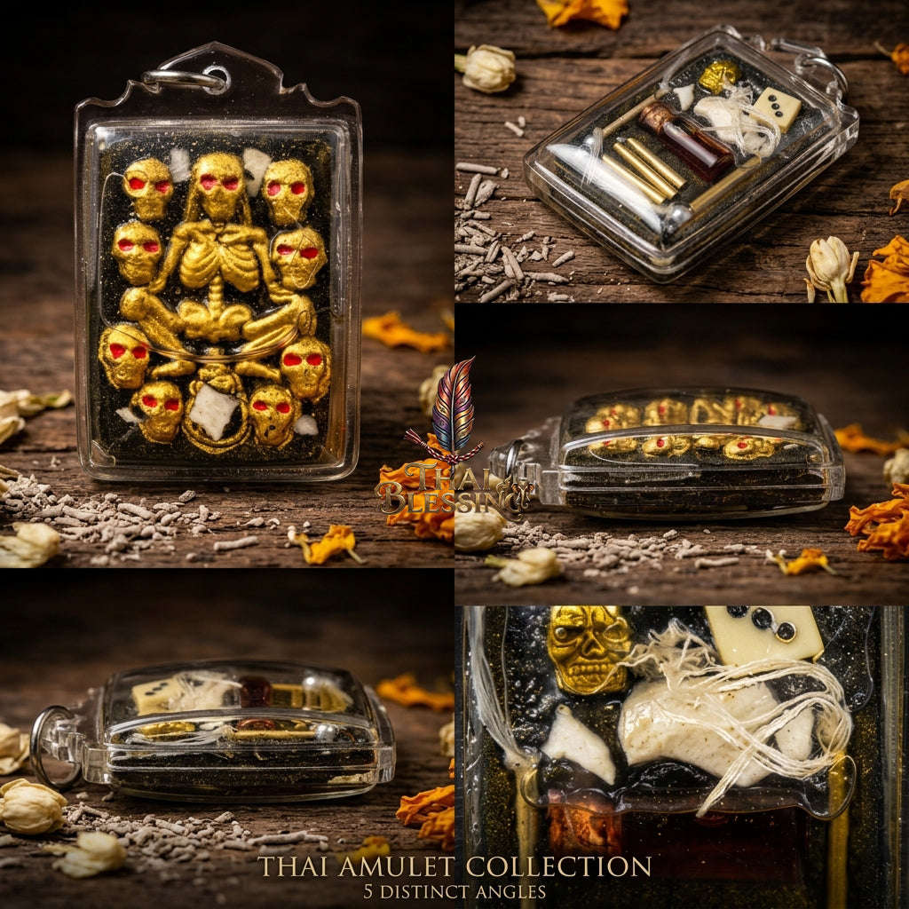 🔱 Hong Phrai Pan Thong (Ong Khru Masterpiece Edition Sealed in Magic Oil): The Sovereign Phantom Sentinel & Ultimate Attraction Engine – The High-Octane Metaphysical Guardian for Rapid Wealth, Hypnotic Charm & Total Shielding!