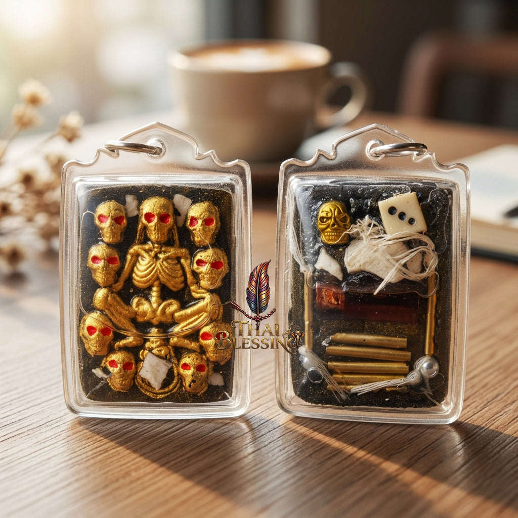 🔱 Hong Phrai Pan Thong (Ong Khru Masterpiece Edition Sealed in Magic Oil): The Sovereign Phantom Sentinel & Ultimate Attraction Engine – The High-Octane Metaphysical Guardian for Rapid Wealth, Hypnotic Charm & Total Shielding!