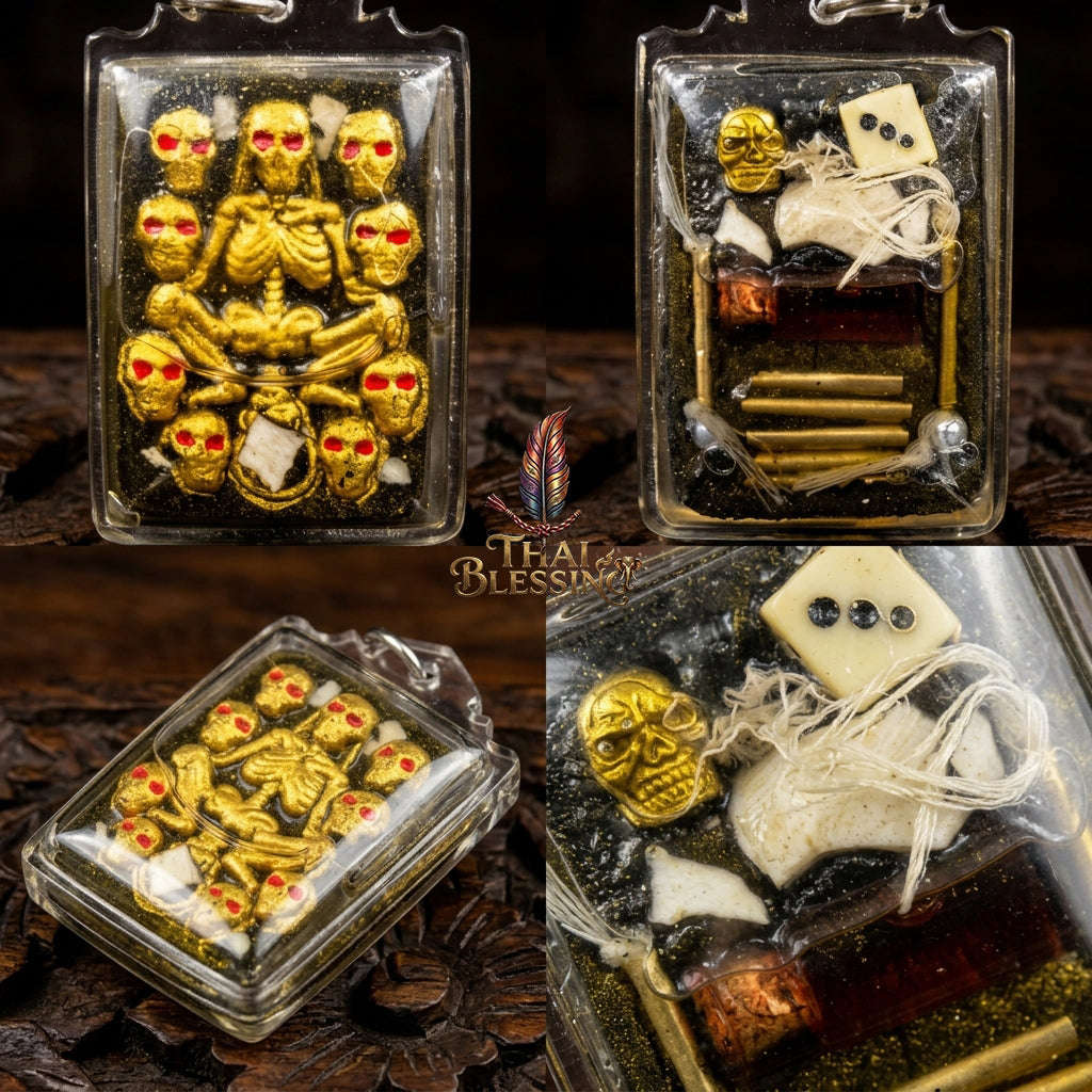 🔱 Hong Phrai Pan Thong (Ong Khru Masterpiece Edition Sealed in Magic Oil): The Sovereign Phantom Sentinel & Ultimate Attraction Engine – The High-Octane Metaphysical Guardian for Rapid Wealth, Hypnotic Charm & Total Shielding!