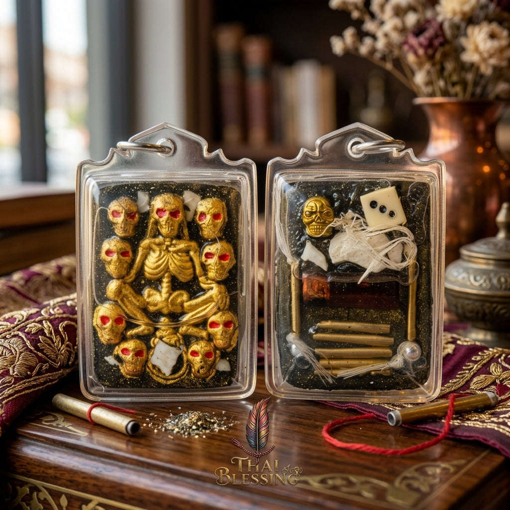 🔱 Hong Phrai Pan Thong (Ong Khru Masterpiece Edition Sealed in Magic Oil): The Sovereign Phantom Sentinel & Ultimate Attraction Engine – The High-Octane Metaphysical Guardian for Rapid Wealth, Hypnotic Charm & Total Shielding!