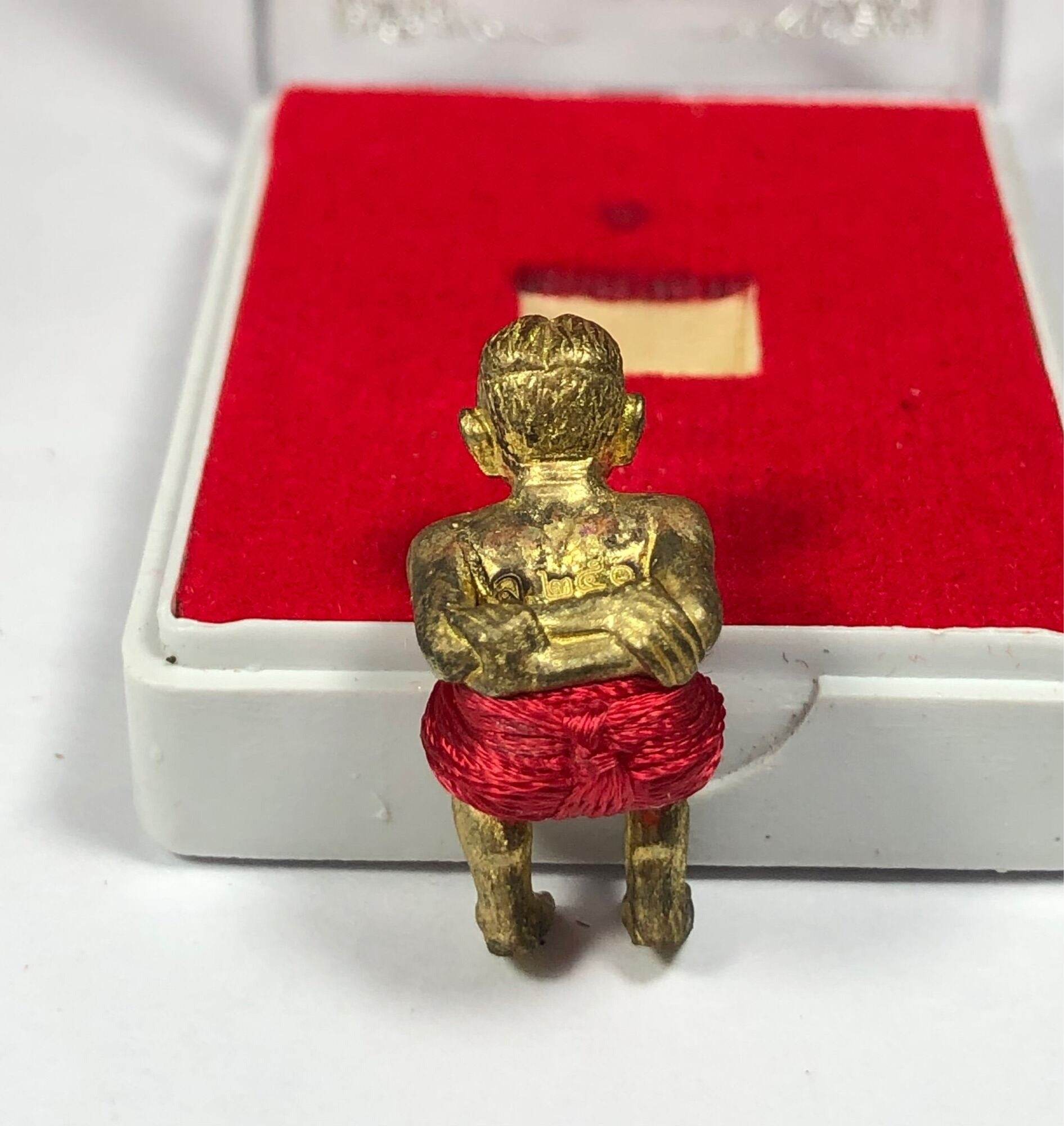 Hoon Phayon Amulet for Protection - Authentic Thai Luck Charm for Safety and Prosperity