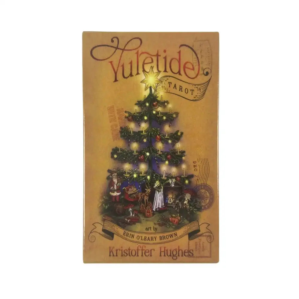 ❄️ Yuletide Tarot Deck – Beautiful 78-Card Set Featuring Festive Symbols and Spiritual Wisdom for the Most Wonderful Time of the Year